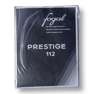 Fogal Prestige 112 Vintage NIP Sheer Pantyhose - Black
